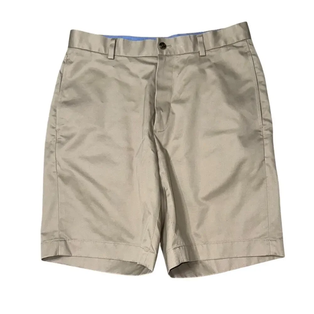 Brooks Brothers Men’s Khaki Dress Shorts Size 32